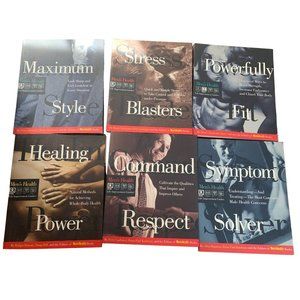 Men's Health Book Set Style, Stress, Fit, Healing, Respect, Health and Wellness